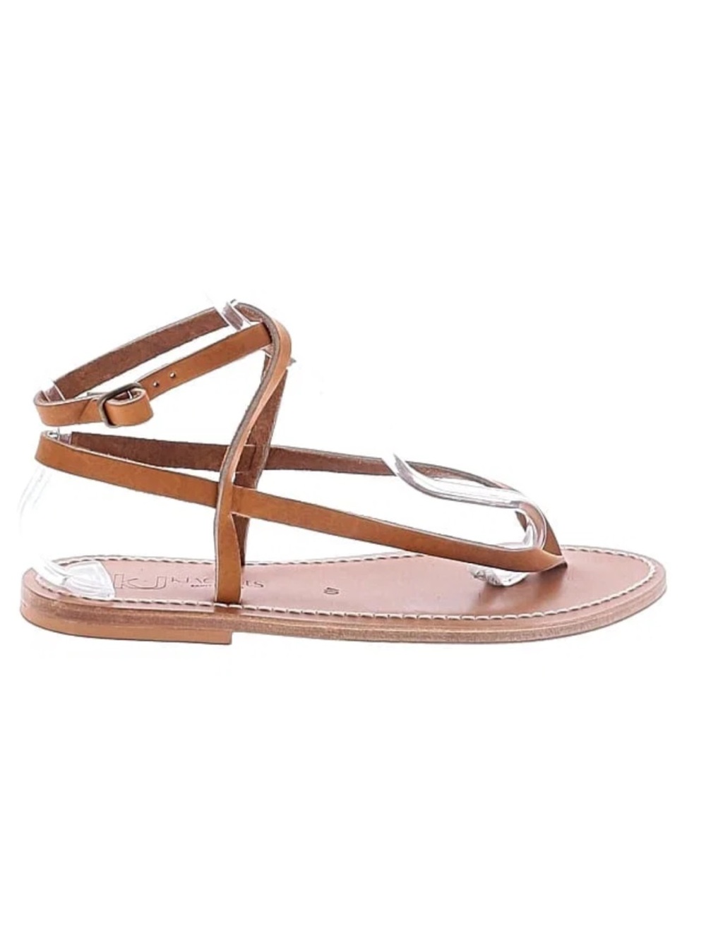 K. Jacques St. Tropez Flat Strap Sandals. French Size 39 US 8